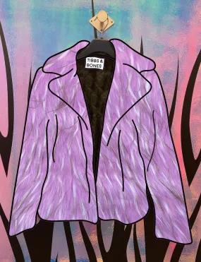 CUSTOM FAUX FUR JACKET - CROPPED ✰ MADE 4 U ✰