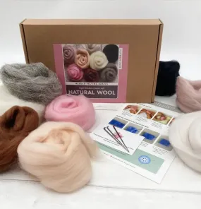 Needle Felting Kit / Naturals