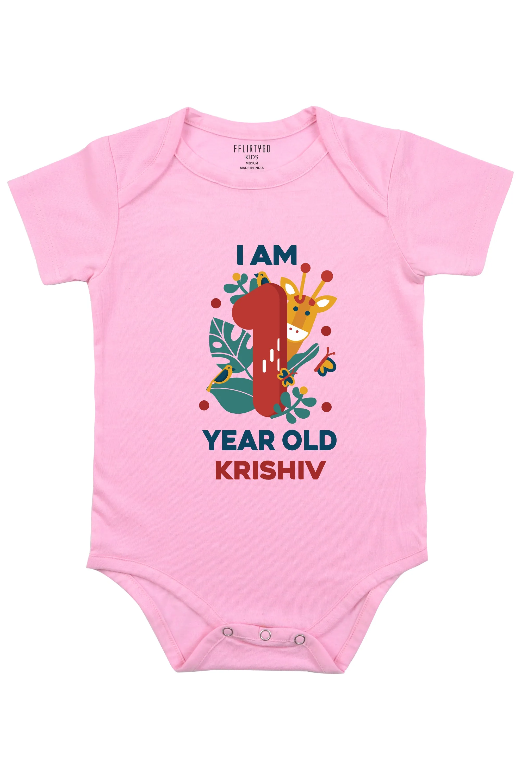 1 Year Birthday Baby Romper | Onesies w/ Custom Name