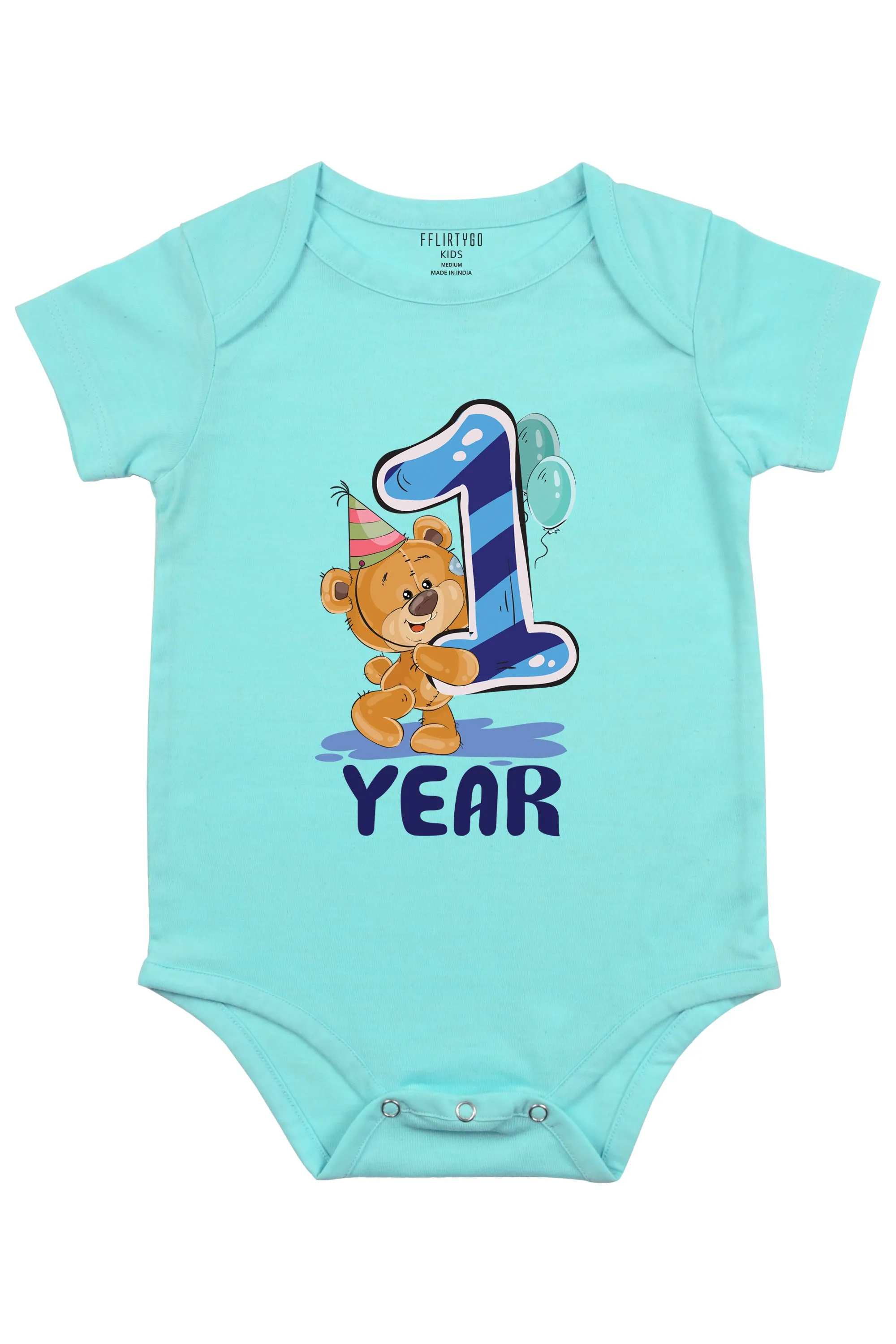 1 Year Milestone Baby Romper | Onesies