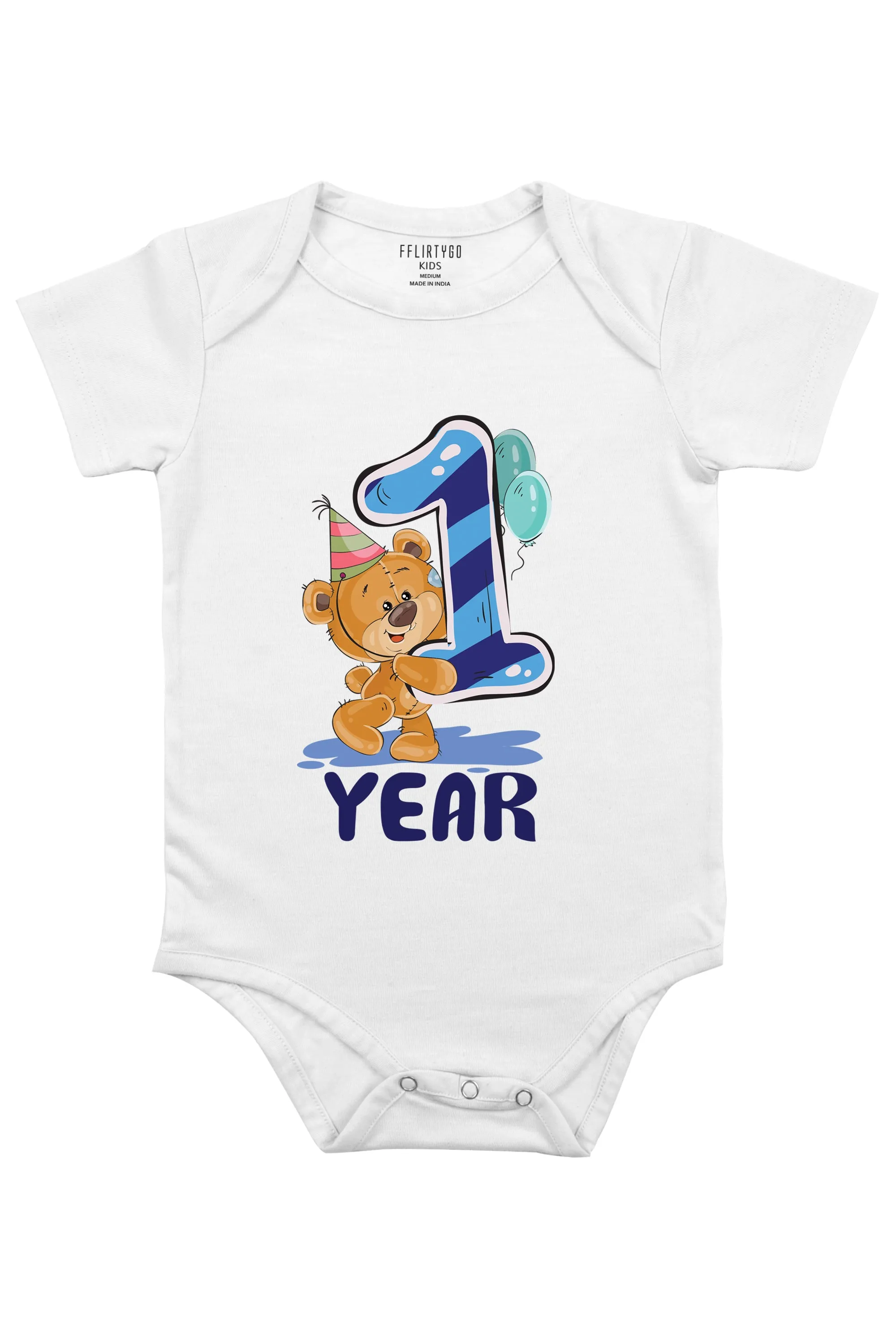 1 Year Milestone Baby Romper | Onesies