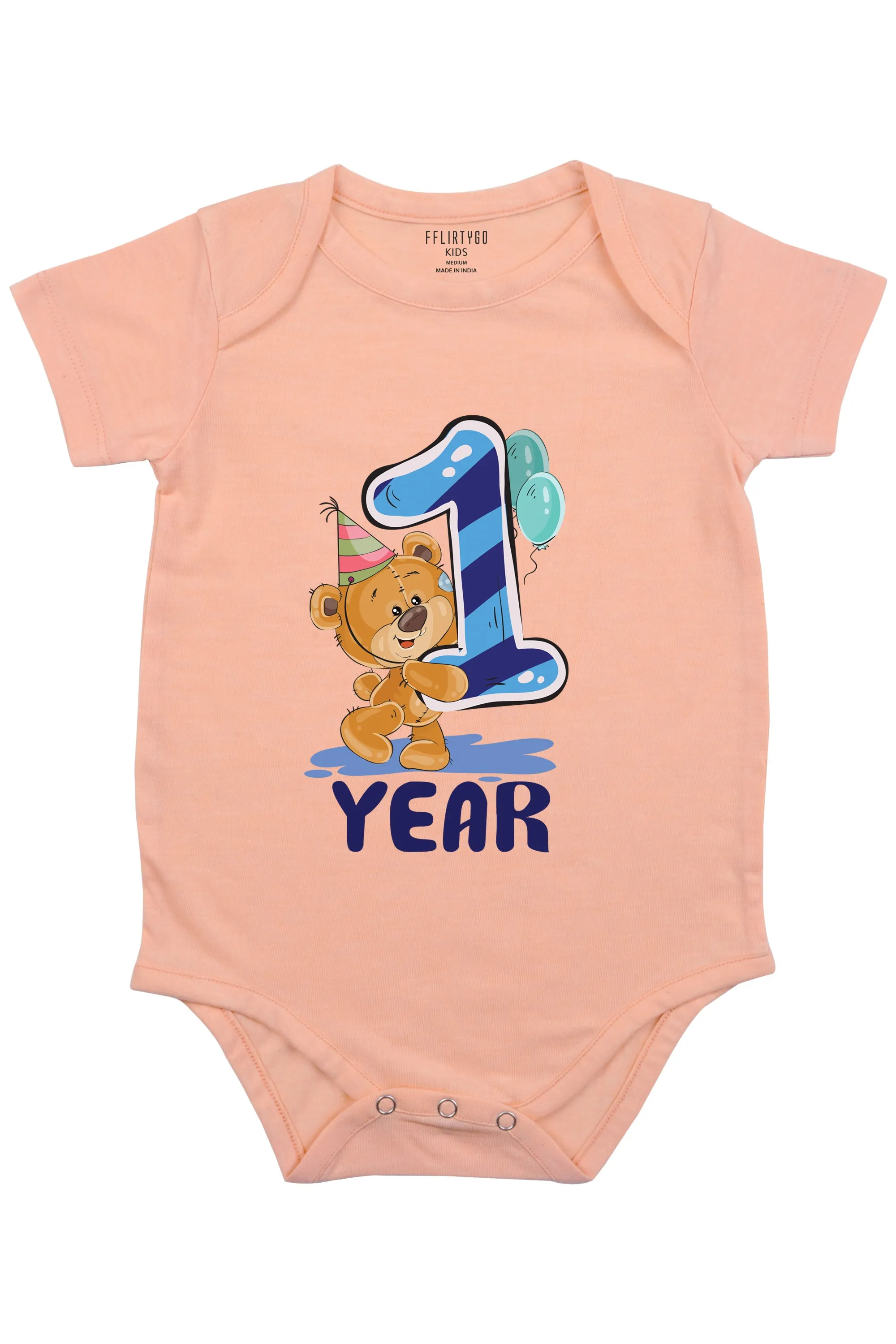 1 Year Milestone Baby Romper | Onesies