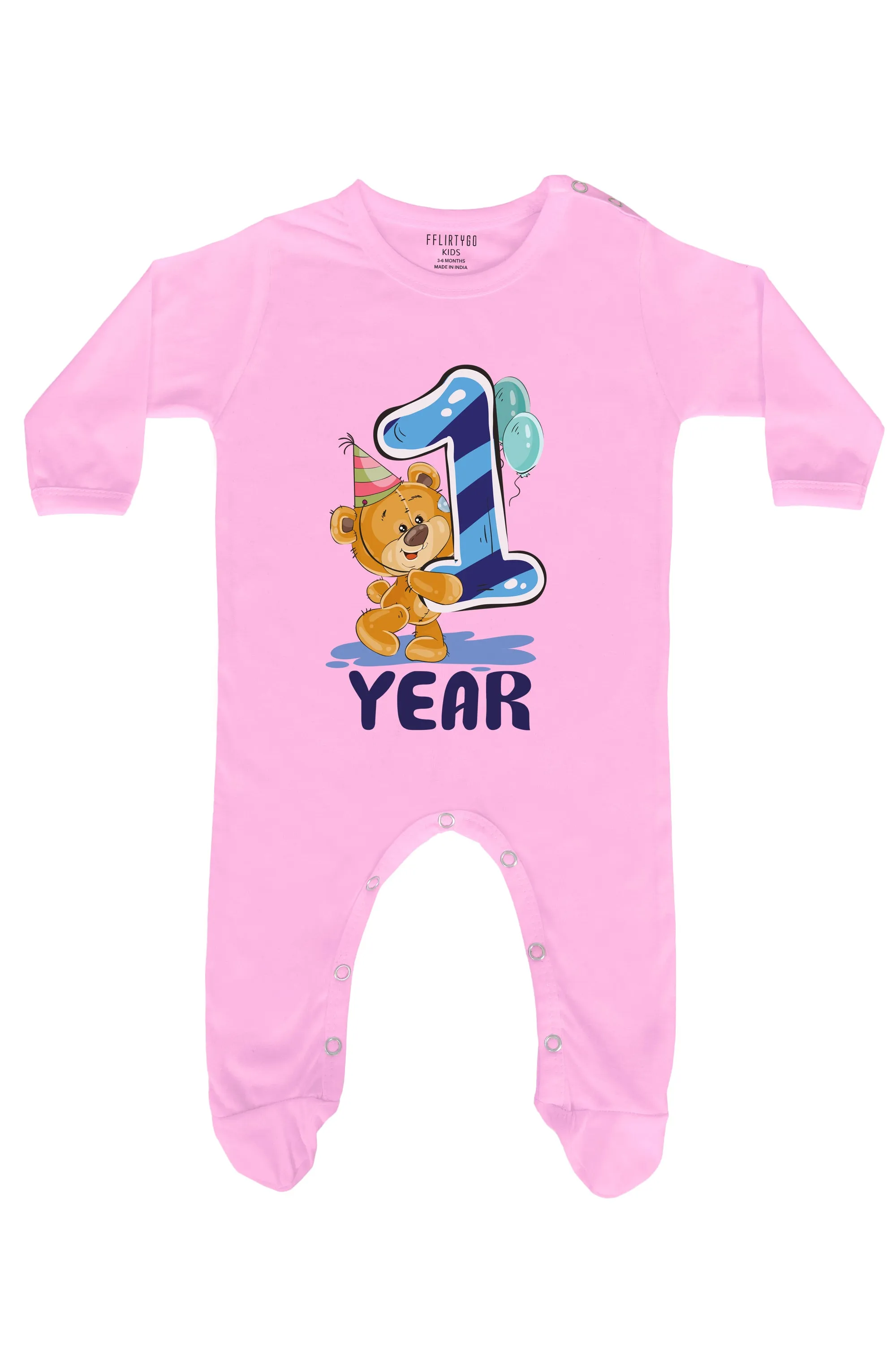 1 Year Milestone Baby Romper | Onesies