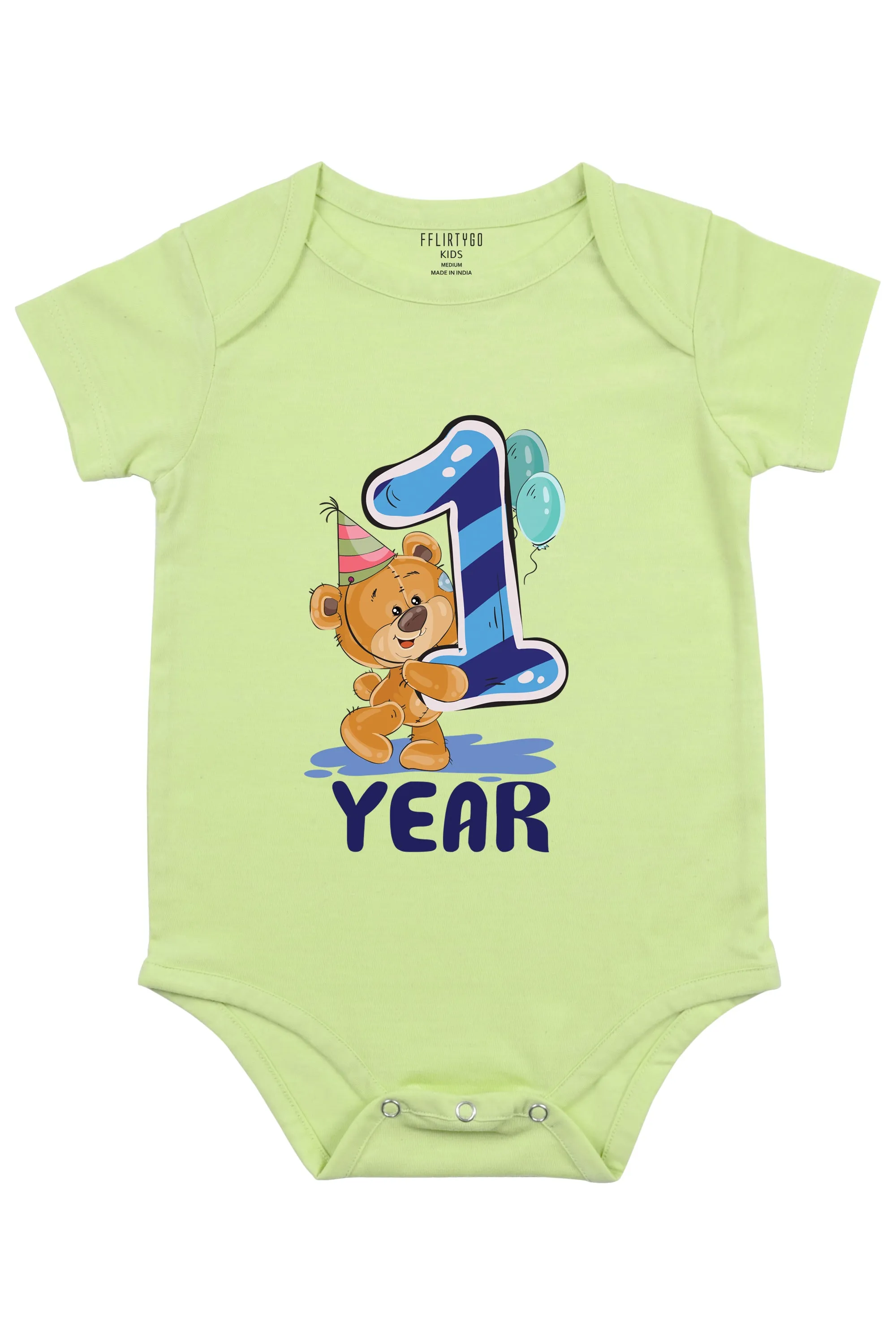 1 Year Milestone Baby Romper | Onesies