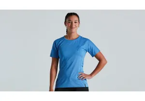 2021 SPECIALIZED TRAIL AIR JERSEY SS WOMENS - SMALL, SKY BLUE