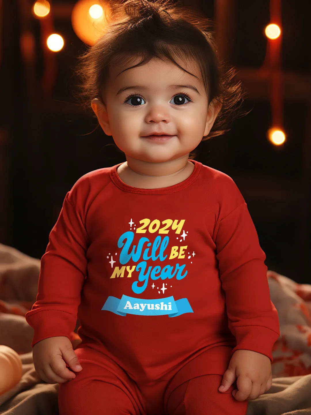 2024 Will Be My Year Baby Romper | Onesies w/ Custom Name