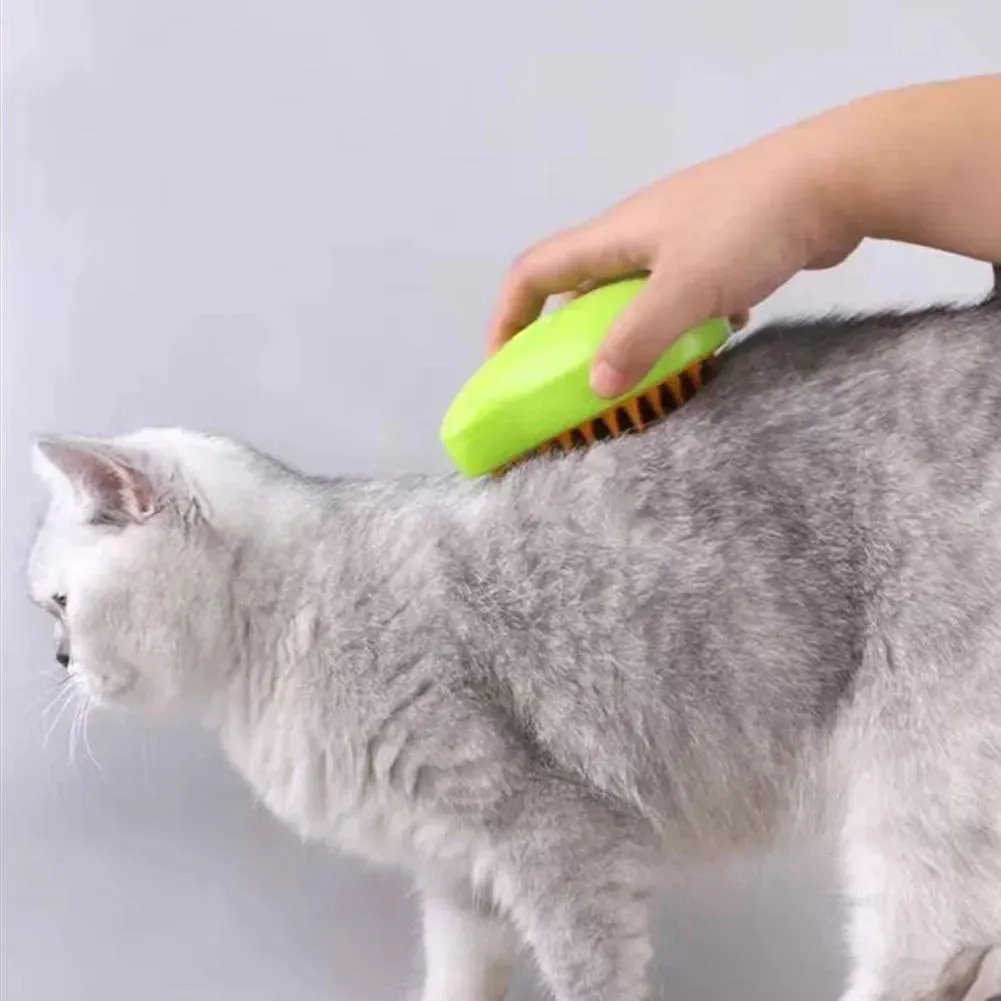 3-in-1 Pet Grooming Steam Brush