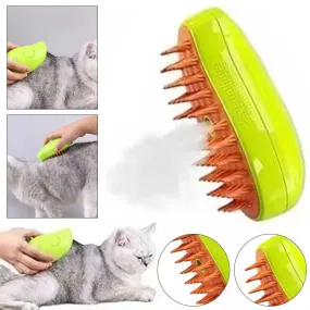 3-in-1 Pet Grooming Steam Brush