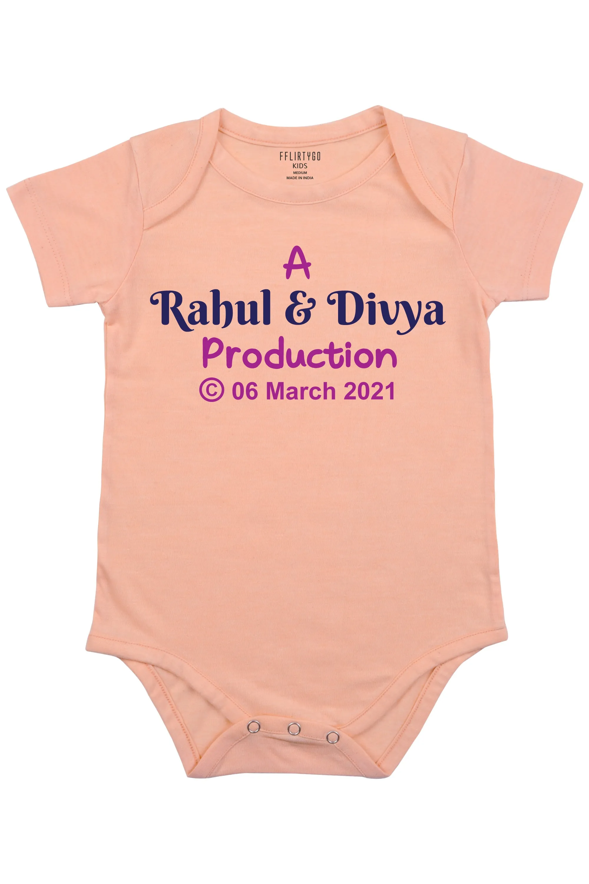 A Production Baby Romper | Onesies w/ Custom Name