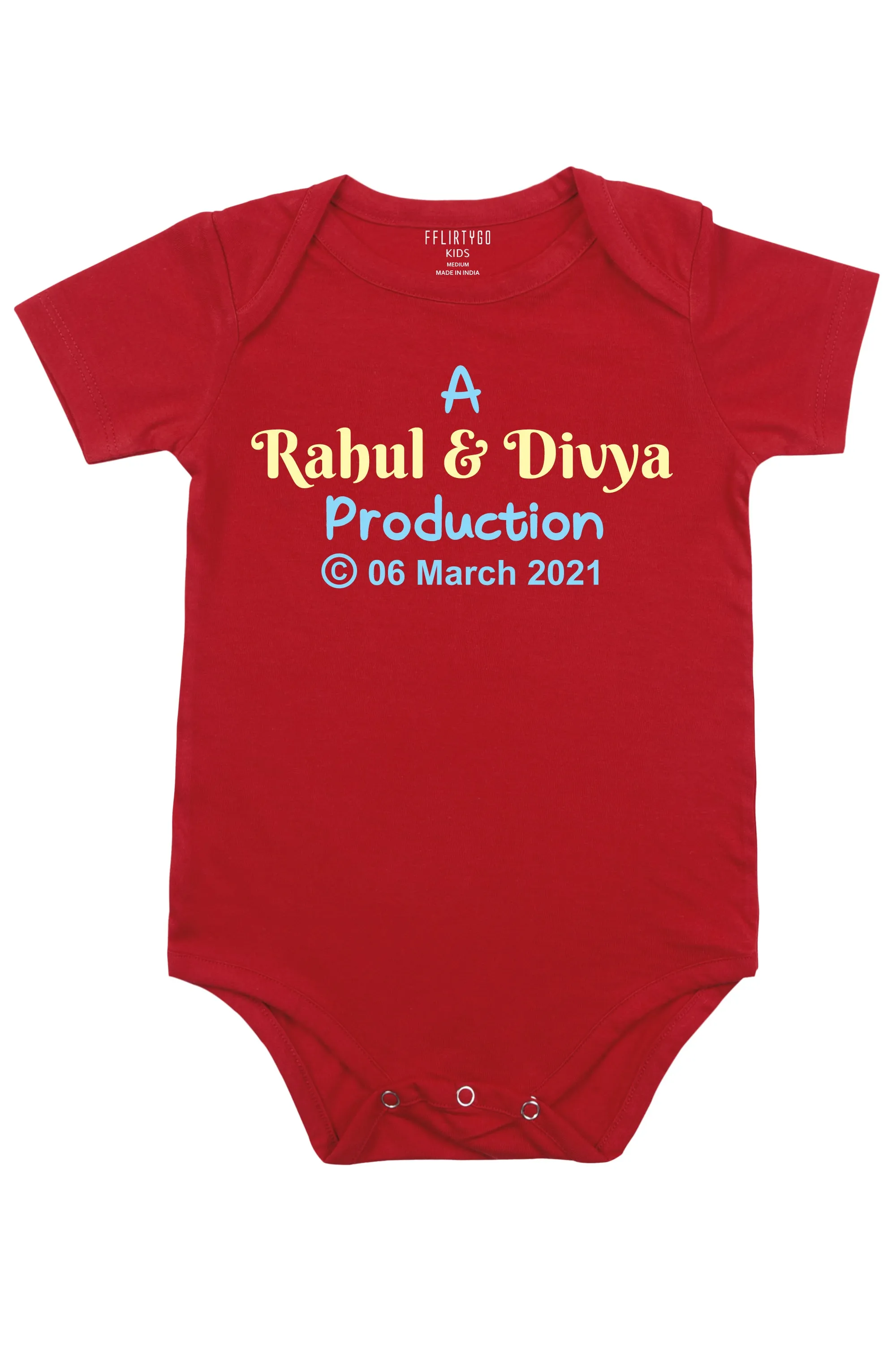 A Production Baby Romper | Onesies w/ Custom Name