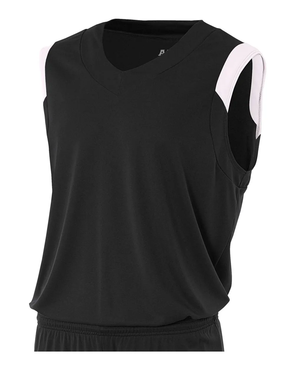 A4 Youth Moisture Management V-neck Muscle