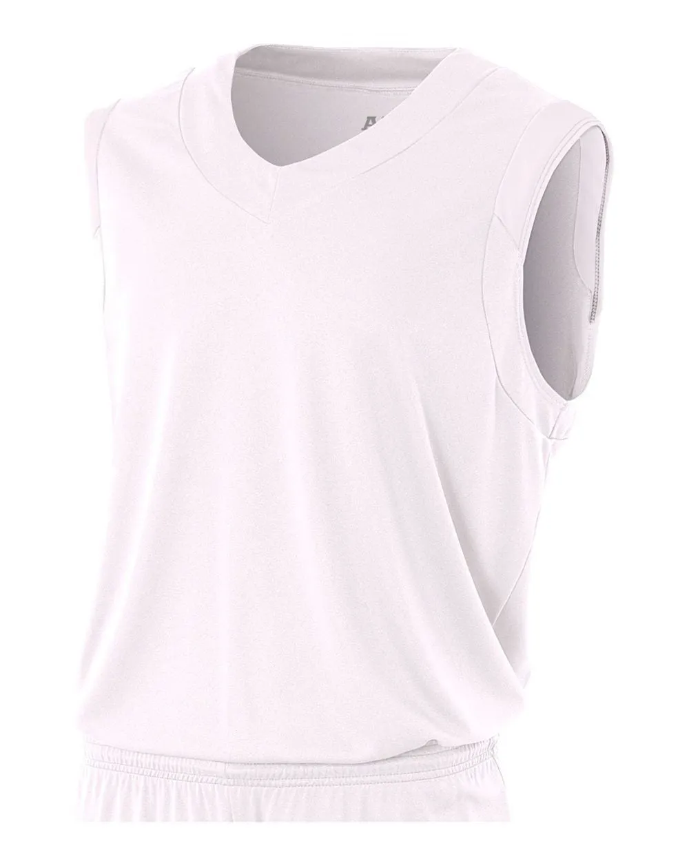 A4 Youth Moisture Management V-neck Muscle