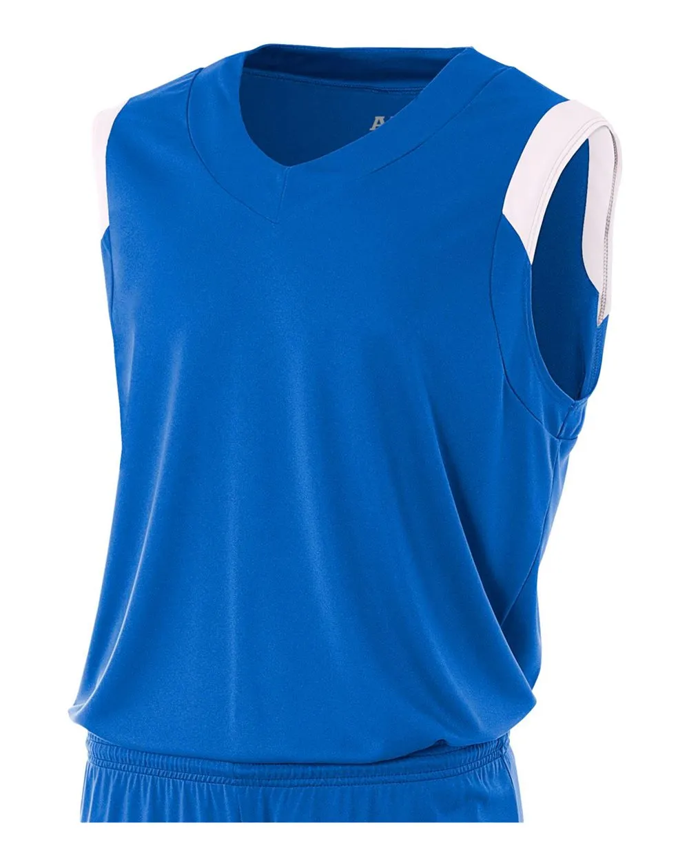 A4 Youth Moisture Management V-neck Muscle