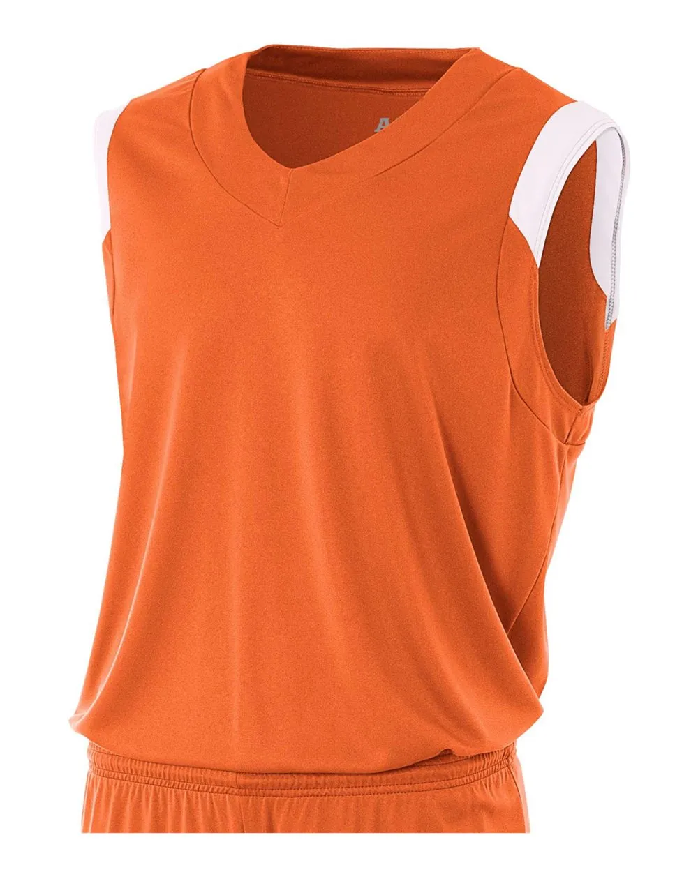 A4 Youth Moisture Management V-neck Muscle