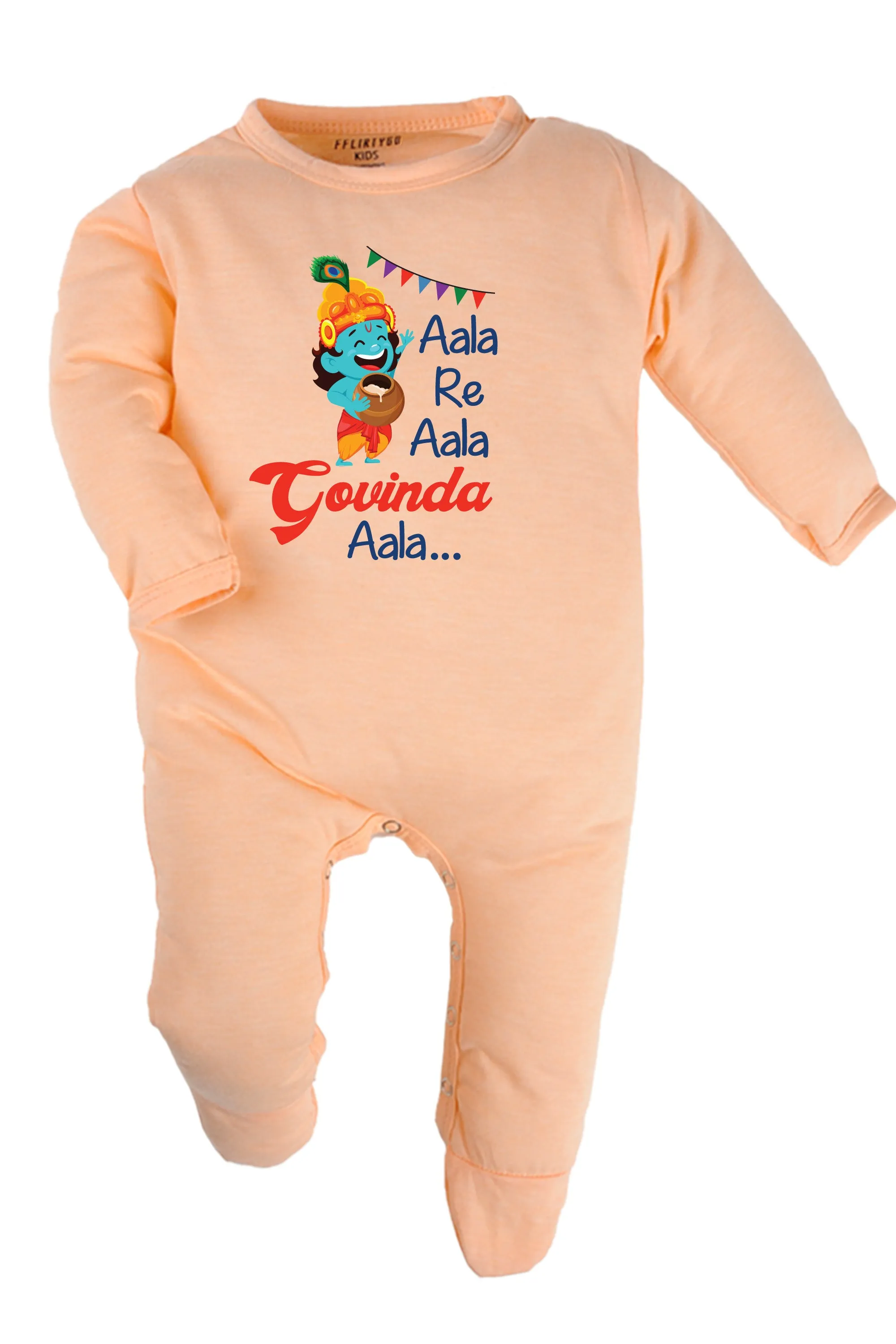 Aala Re Aala Govinda Aala Baby Romper | Onesies