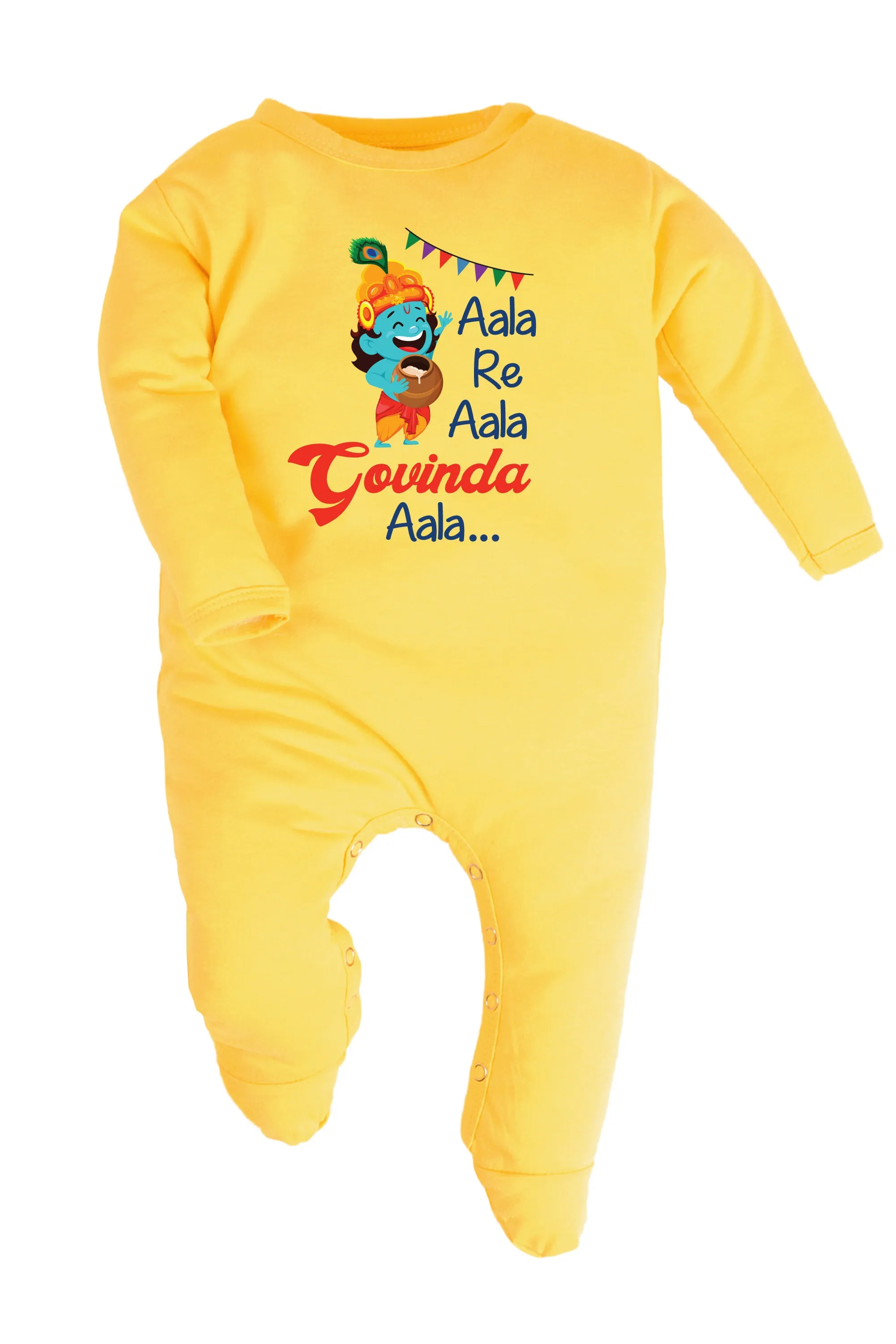 Aala Re Aala Govinda Aala Baby Romper | Onesies