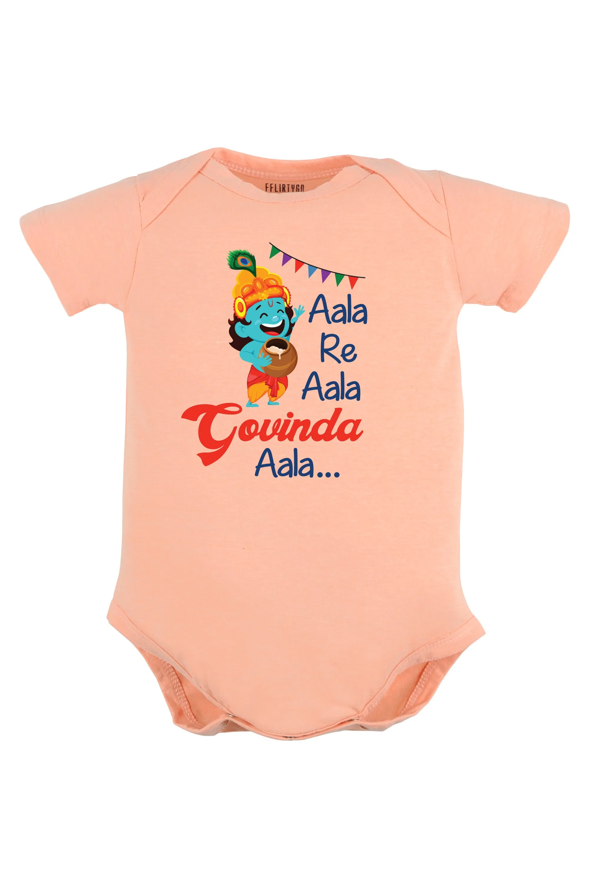 Aala Re Aala Govinda Aala Baby Romper | Onesies