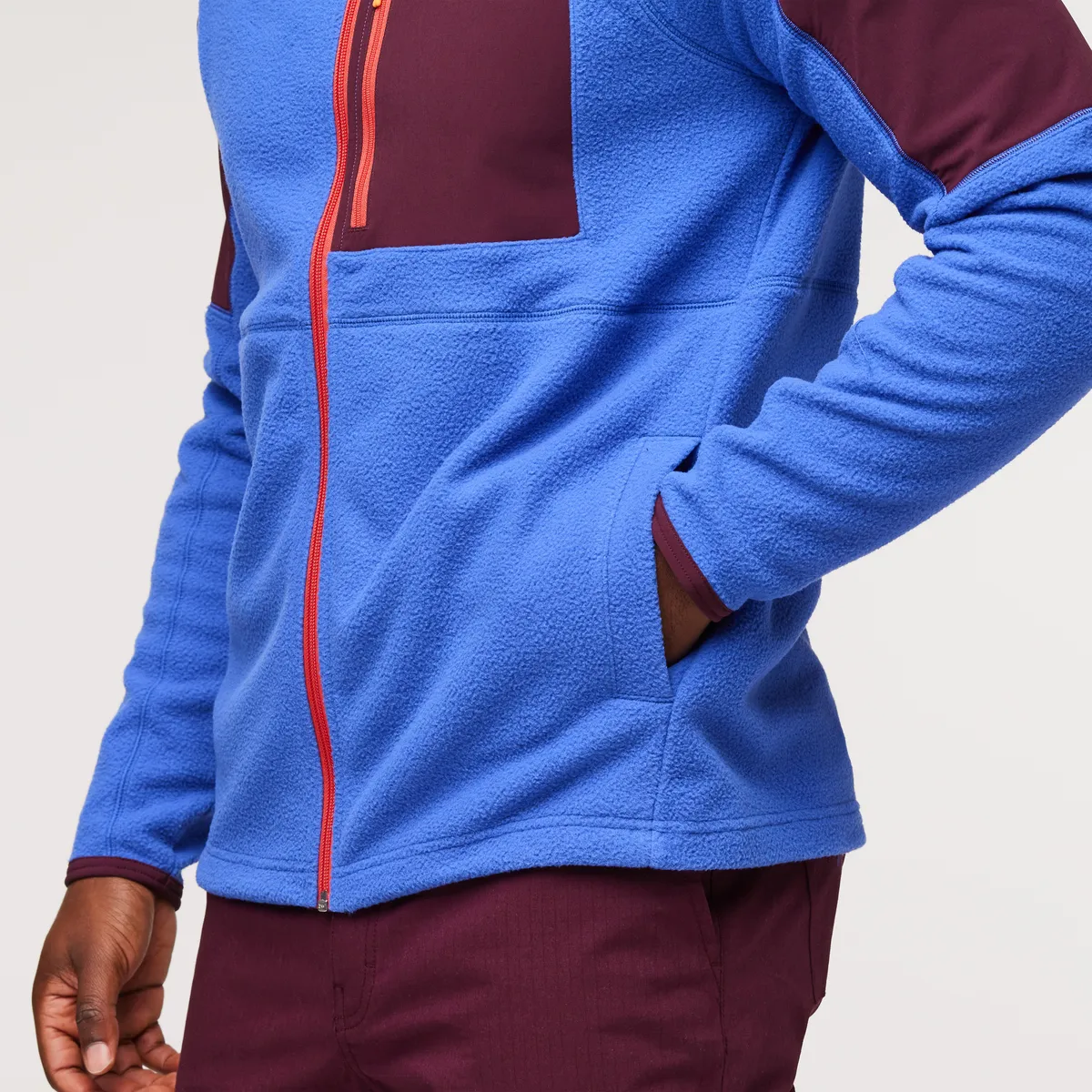 Abrazo Hooded Full-Zip Fleece Jacket - Men's