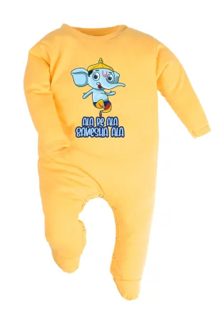 Ala Re Ala Ganesha Ala Baby Romper | Onesies