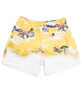 Amiri Aloha Beach Cabana Swim Shorts