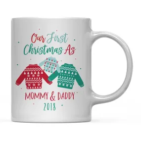 Andaz Press 11oz Family Fair Isle Ugly Sweater Coffee Mug