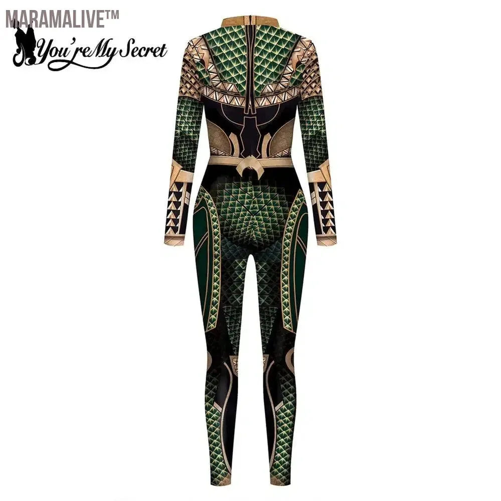 Anime Movie Superhero Cosplay Costume Unisex Printing Jumpsuit Long Sleeves Bodysuits Outfits For Women