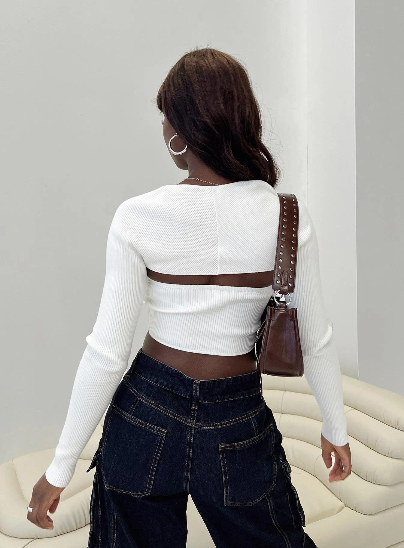 Aramon Two-piece Sweater White