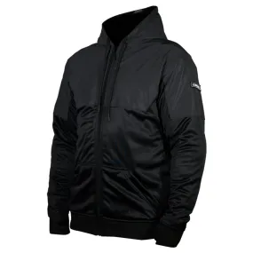 ARMORED BLACK ON BLACK REFLECTIVE PERFORMANCE HOODIE