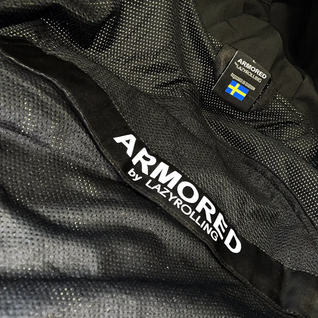 ARMORED BLACK ON BLACK REFLECTIVE PERFORMANCE HOODIE