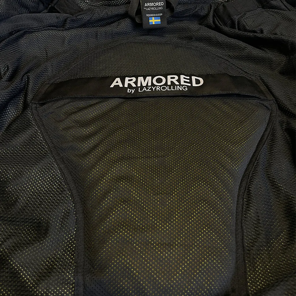 ARMORED BLACK ON BLACK REFLECTIVE PERFORMANCE HOODIE