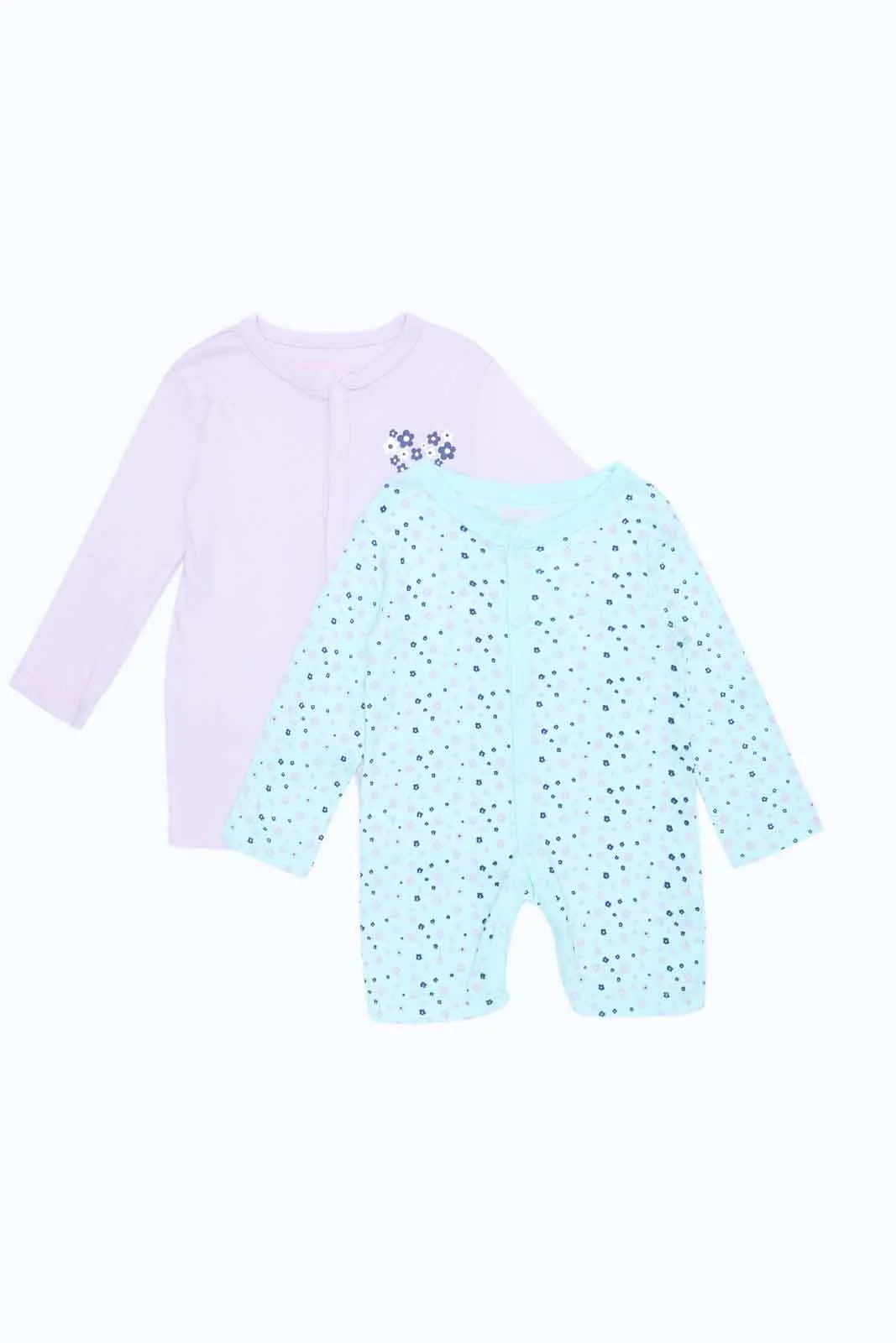 Babies Assorted Short Romper Set (Pack Of 2)