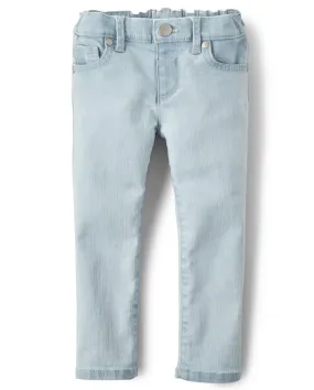 Baby And Toddler Girls Basic Skinny Jeans - Sky Wash