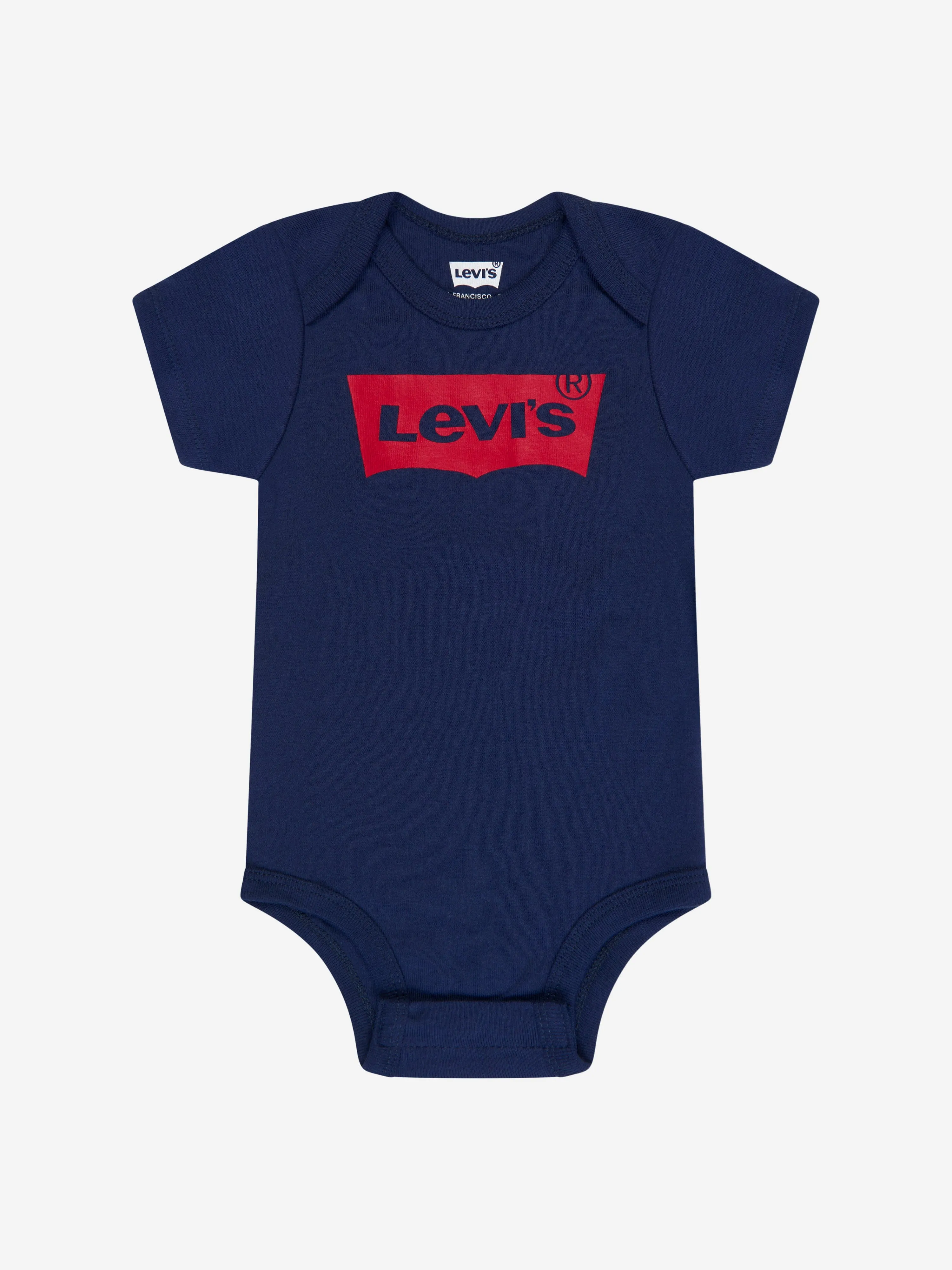 Baby Batwing Onesie Hat and Bootie Set in Navy