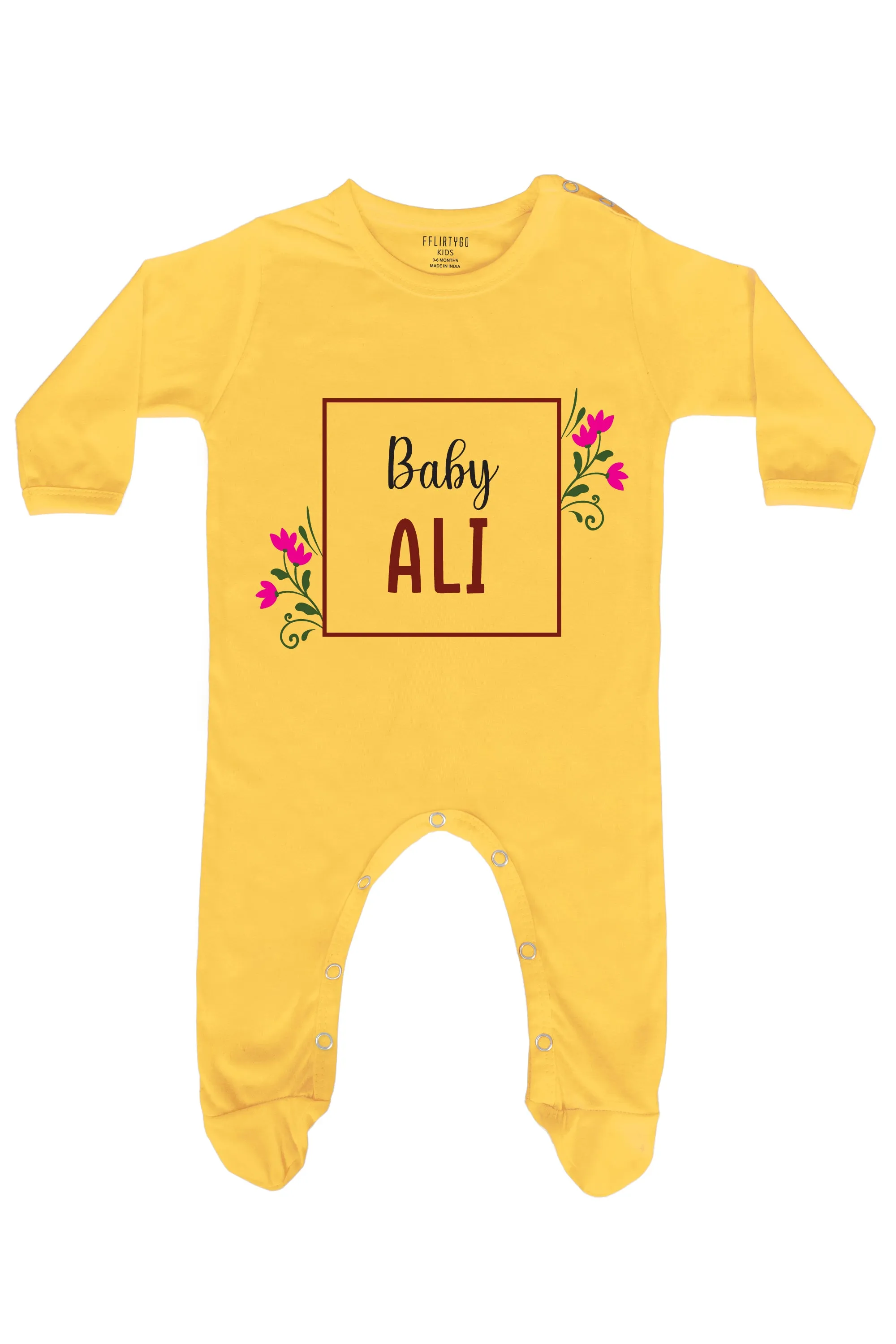 Baby Custom Surname Baby Romper | Onesies