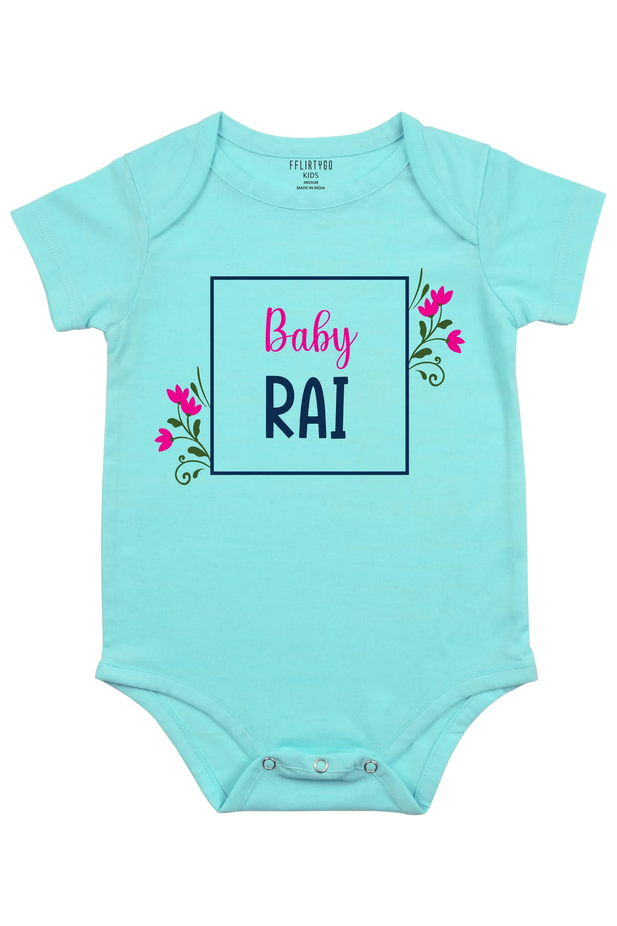 Baby Custom Surname Baby Romper | Onesies