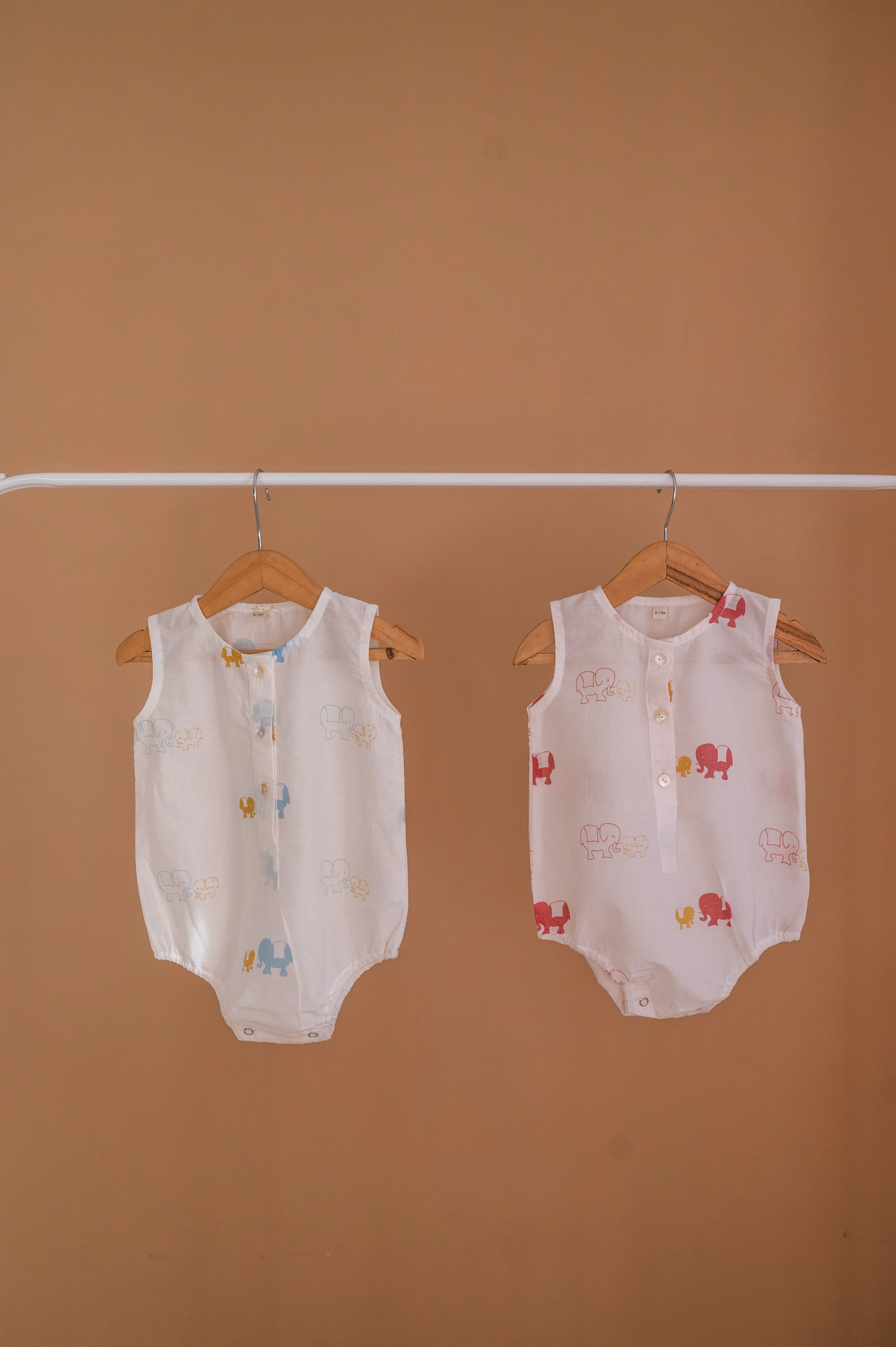 Baby Romper - Colours of the Earth - Elle Blue