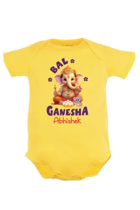 Bal Ganesha Baby Romper | Onesies w/ Custom Name