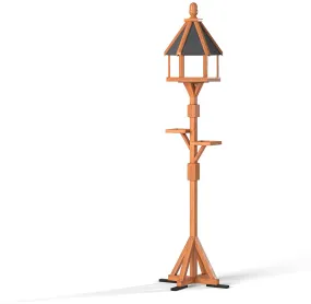 Ballycastle XL Deluxe Bird Table | More Height, More Feeding Platforms, More Stability! | Delivered in 4 Easily Assembled Parts