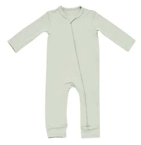 Bamboo Fiber Zippered Romper