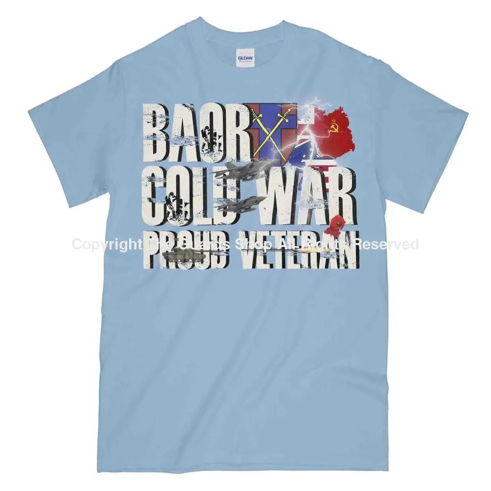 BAOR COLD WAR VETERAN Printed T-Shirt