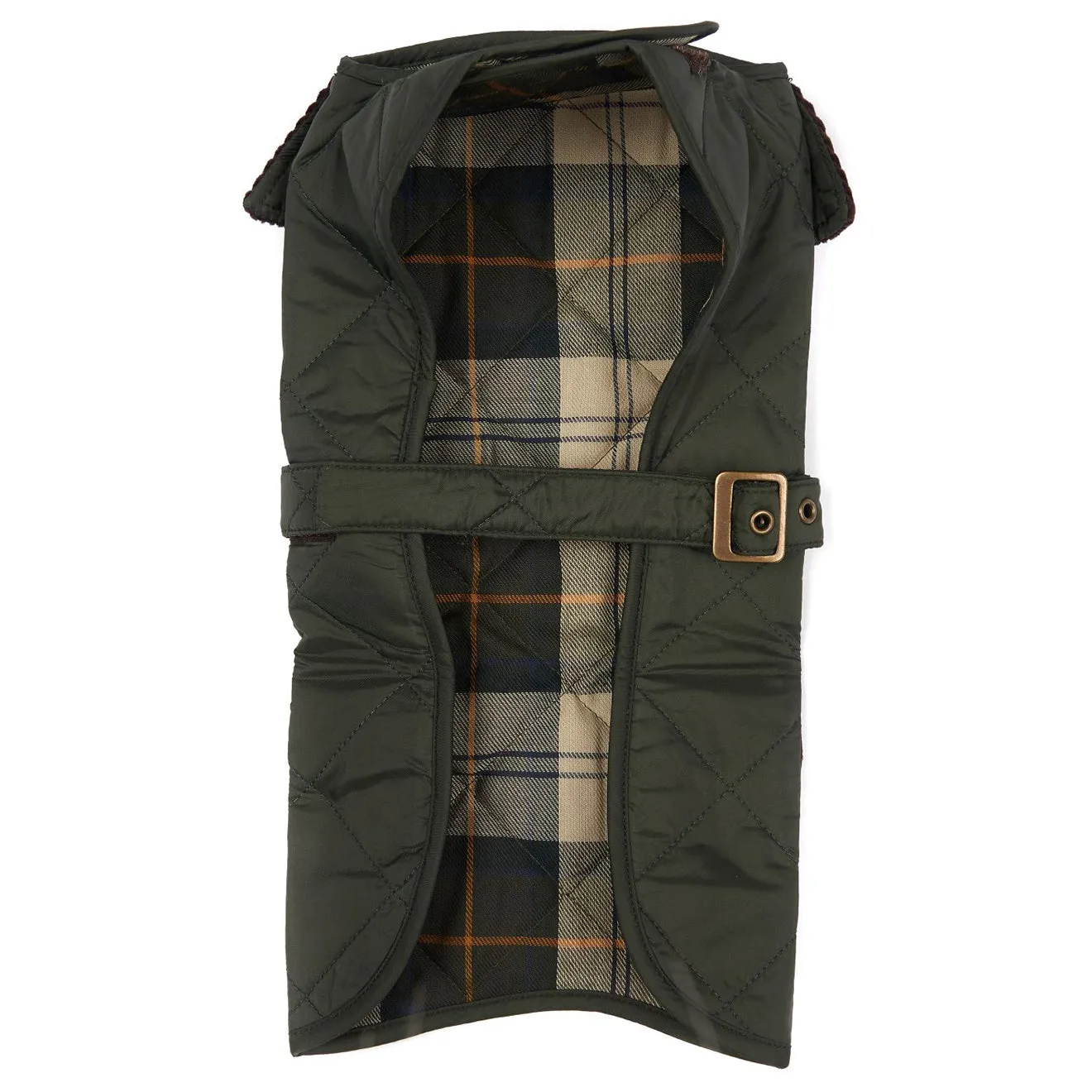 Barbour Quilted Dog Coat Olive