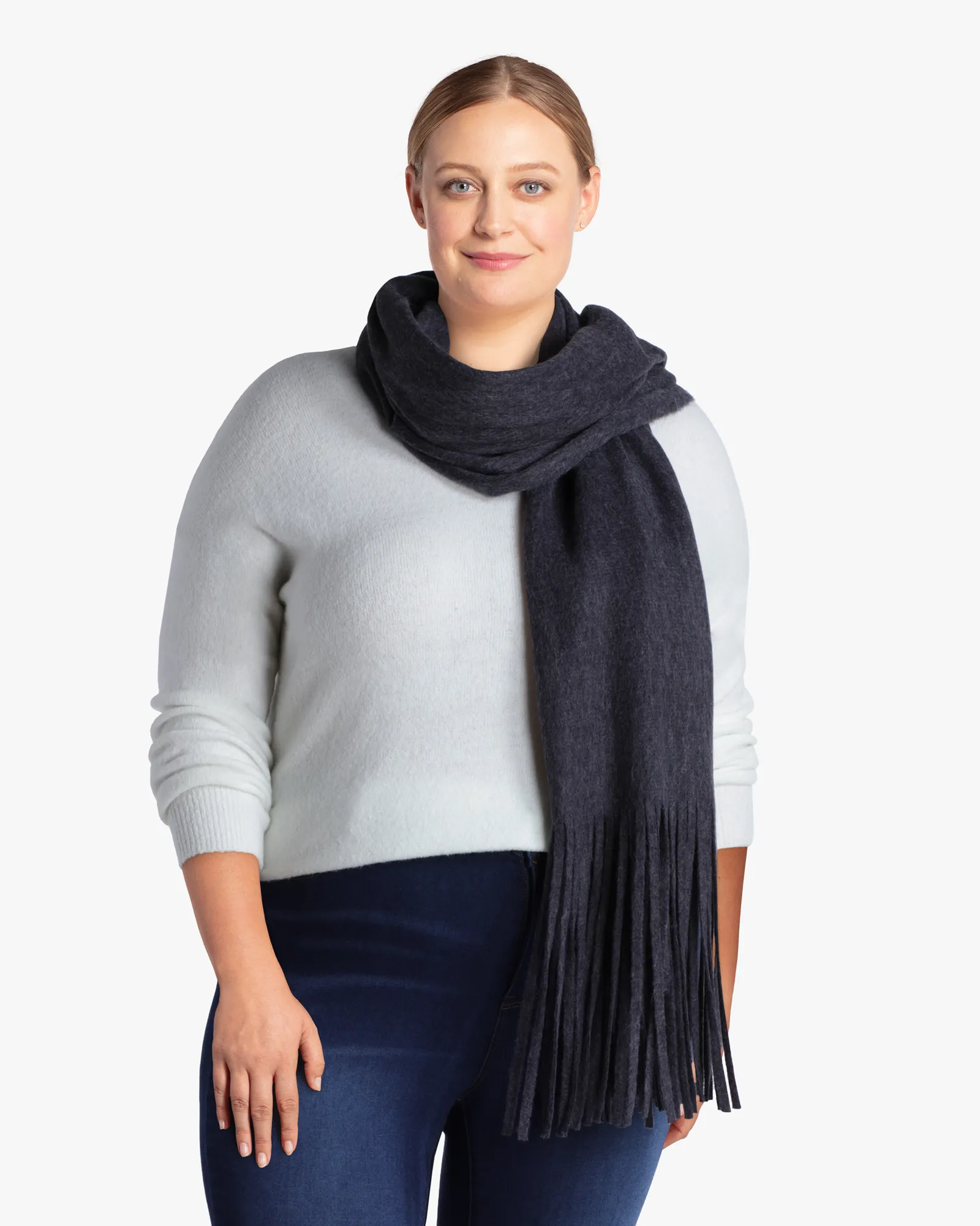 Bay Cozy Scarf | Charcoal Grey