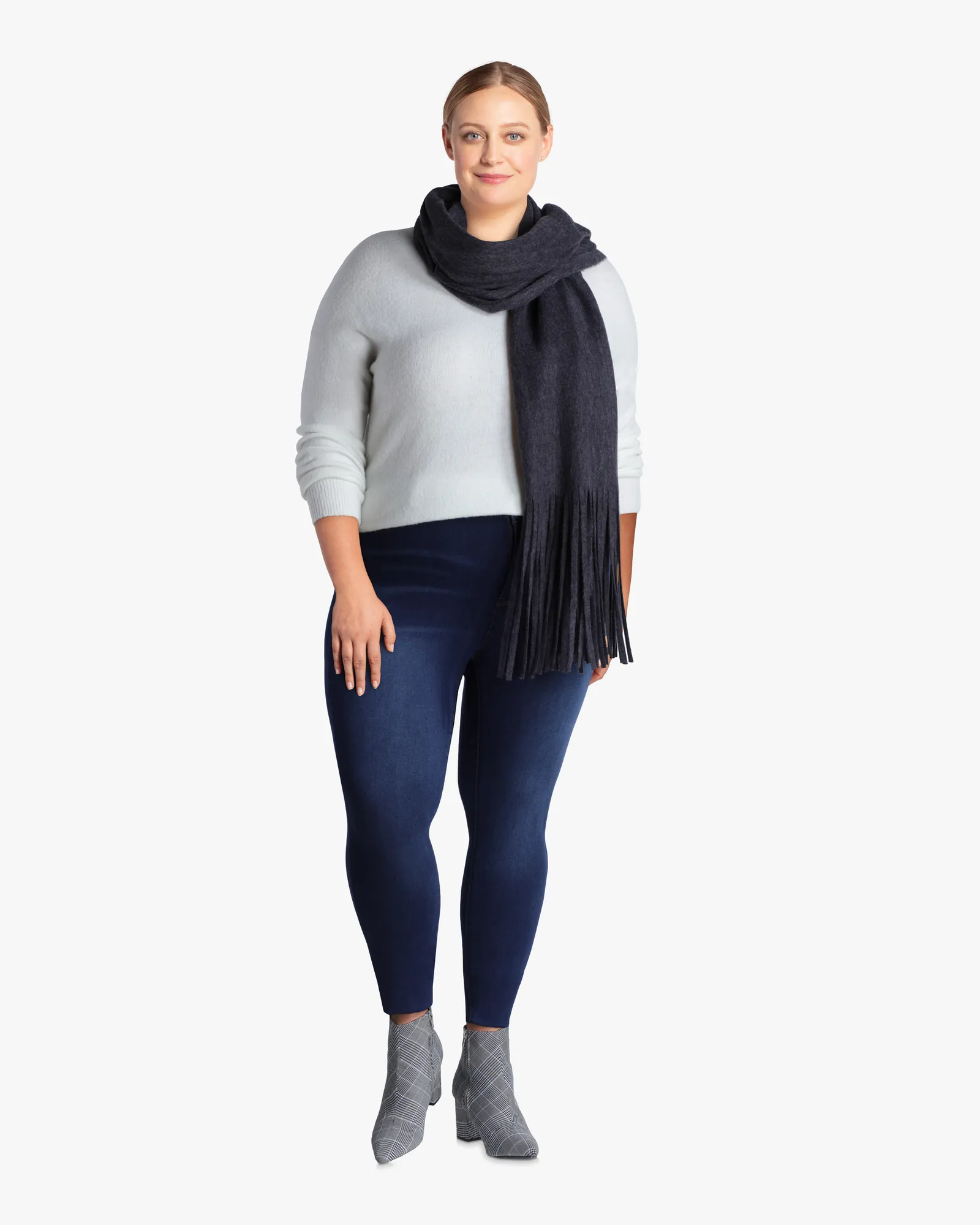 Bay Cozy Scarf | Charcoal Grey