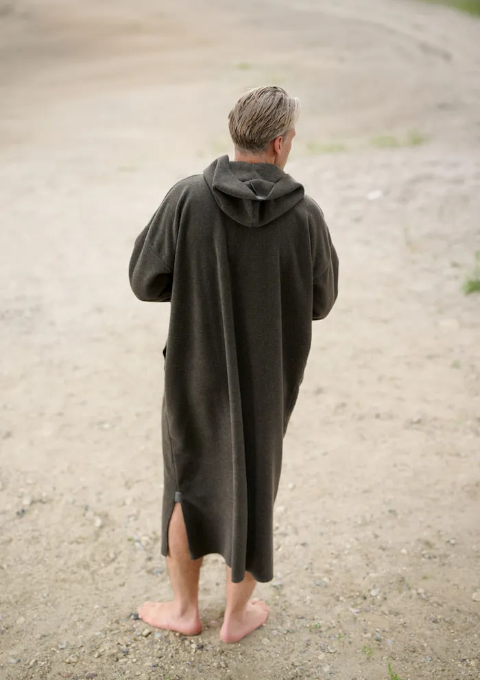 BEACH PONCHO MEN - 4097C - BARK