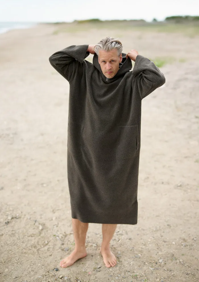 BEACH PONCHO MEN - 4097C - BARK