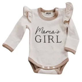 Bencer & Hazelnut Long Sleeve Bodysuit - Mama's Girl