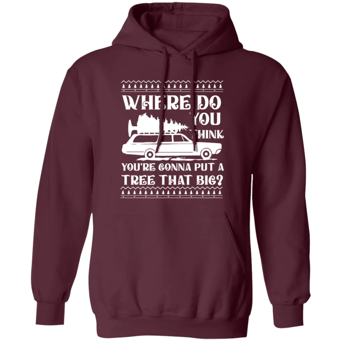 Bend Over and I'll Show You Christmas Couple Matching Hoodie