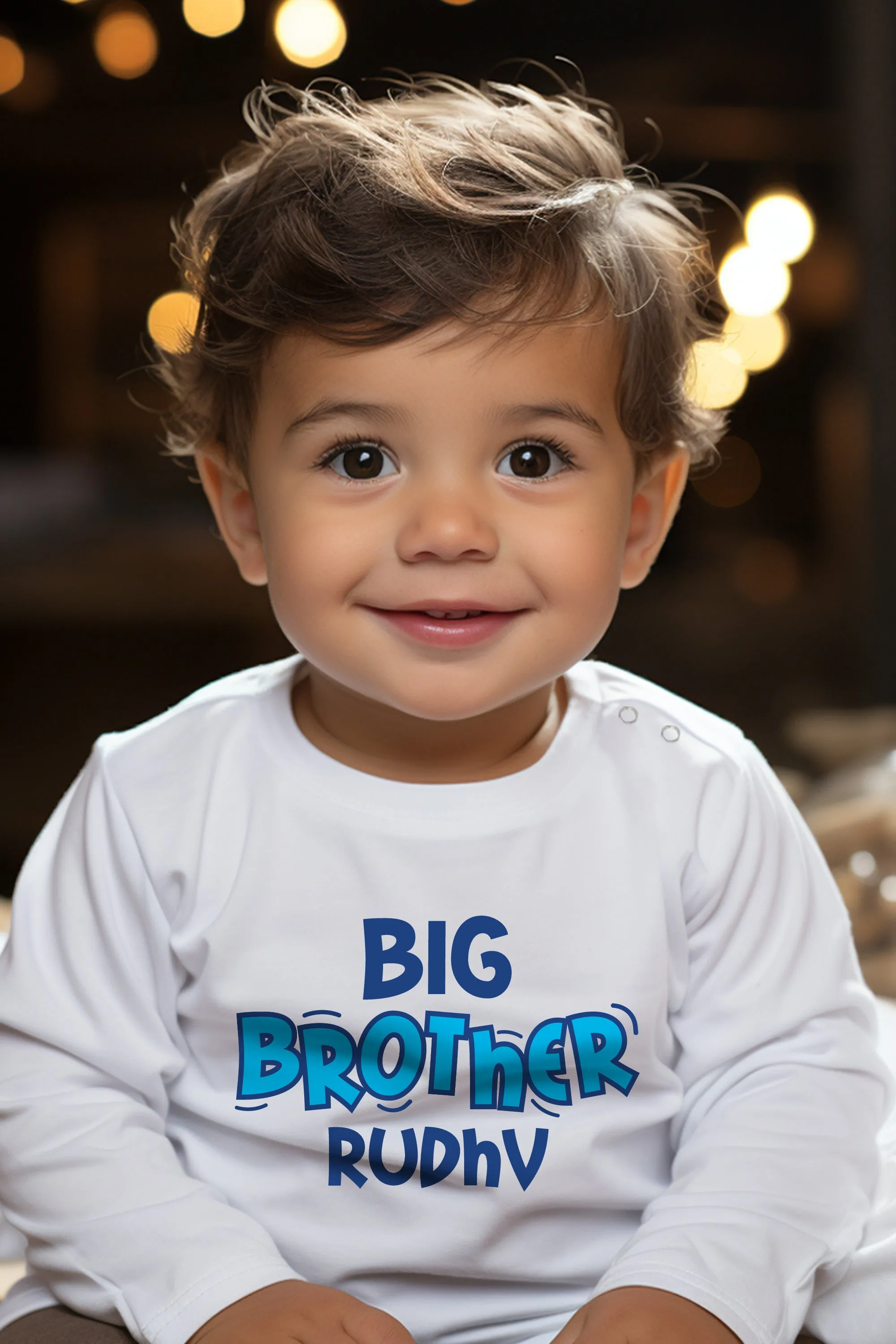 Big Brother Baby Romper | Onesies w/ Custom Name