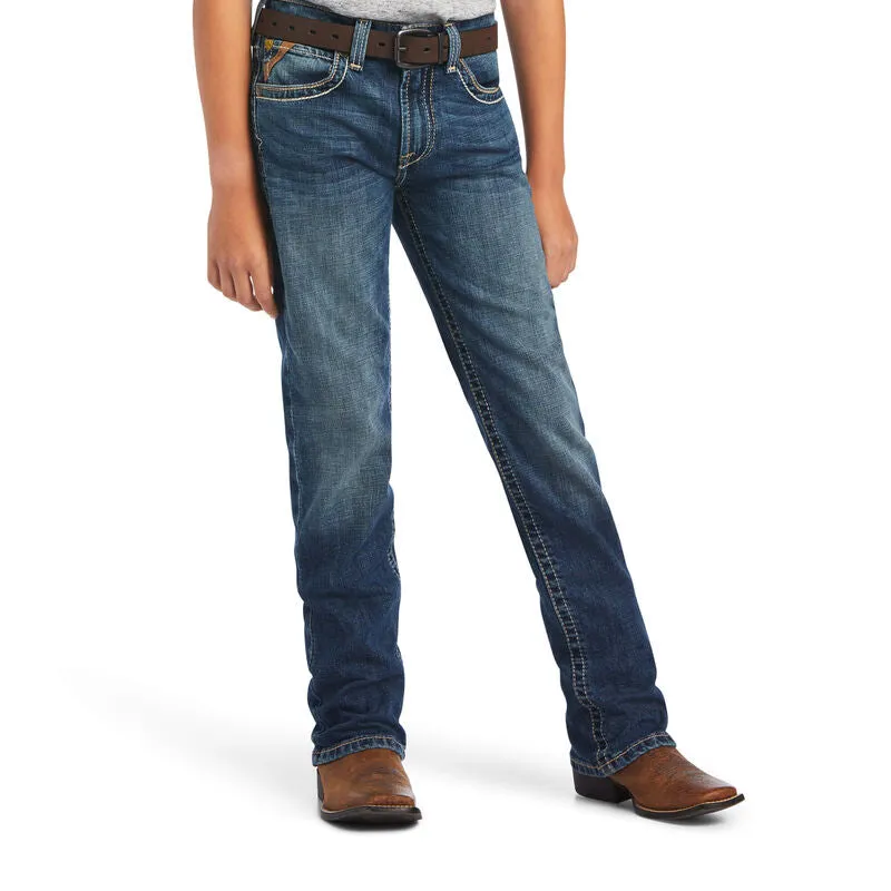 Boy's Ariat B5 Slim Wilson Stackable Straight Leg Jean