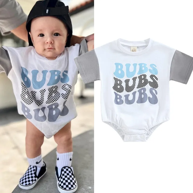 Bubs - Skater Bodysuit Oversize Tee Romper